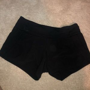 Back. Lululemon athletic shorts